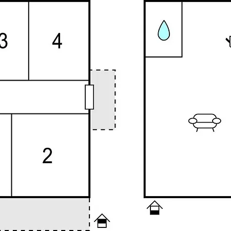 4 Bedroom Front In Raxo